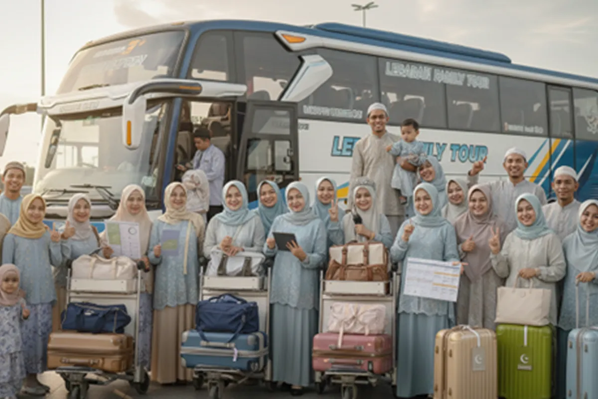 Cara Atur Perjalanan Lebaran untuk 30–50 Orang Tanpa Pusing